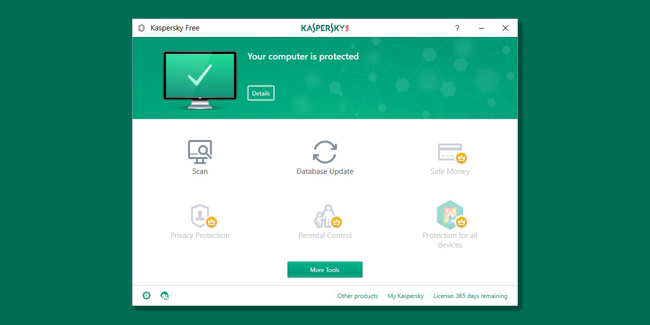 Kaspersky Free Antivirus 19